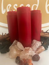 Element Candle Fire (casting circle blessed Moon charged)